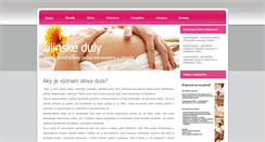 Desktop Screenshot of duly-zilina.sk